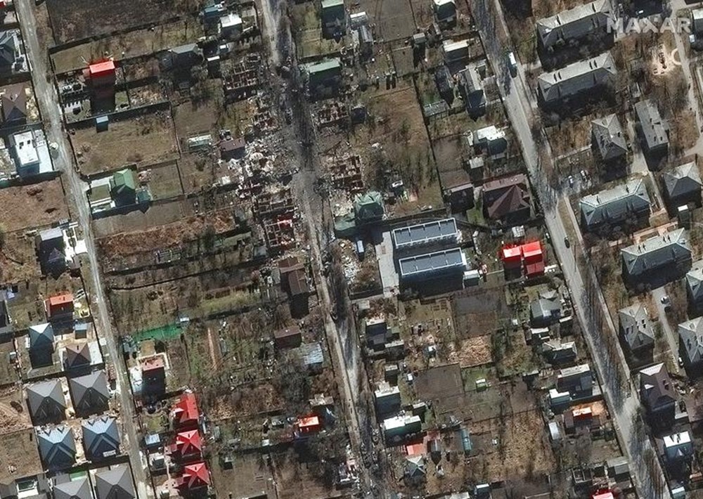 Rusya’nın Ukrayna’ya saldırısında dördüncü hafta: Savaşın ilk gününden bu yana uydu görüntüleri - 20