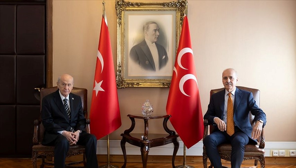 Numan Kurtulmuş'tan Devlet Bahçeli'ye ziyaret Numan Kurtulmuş'tan Devlet Bahçeli'ye ziyaret