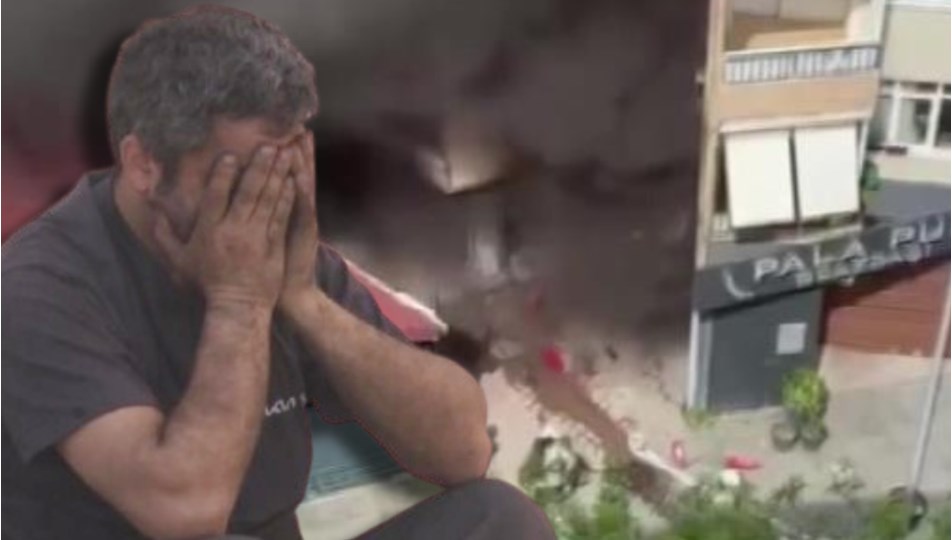 Ataşehir'de yangın: İş yeri sahibinin gözyaşları