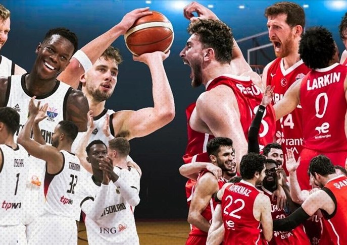 12 Dev Adam şampiyonluk yolunda: Gözler Türkiye Almanya basketbol final maçında