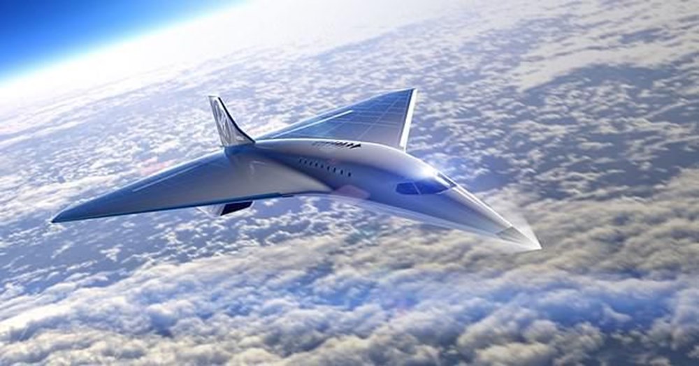 Uzay şirketi tasarımını paylaştı! İşte sesten 3 kat hızlı giden süpersonik jet - 1