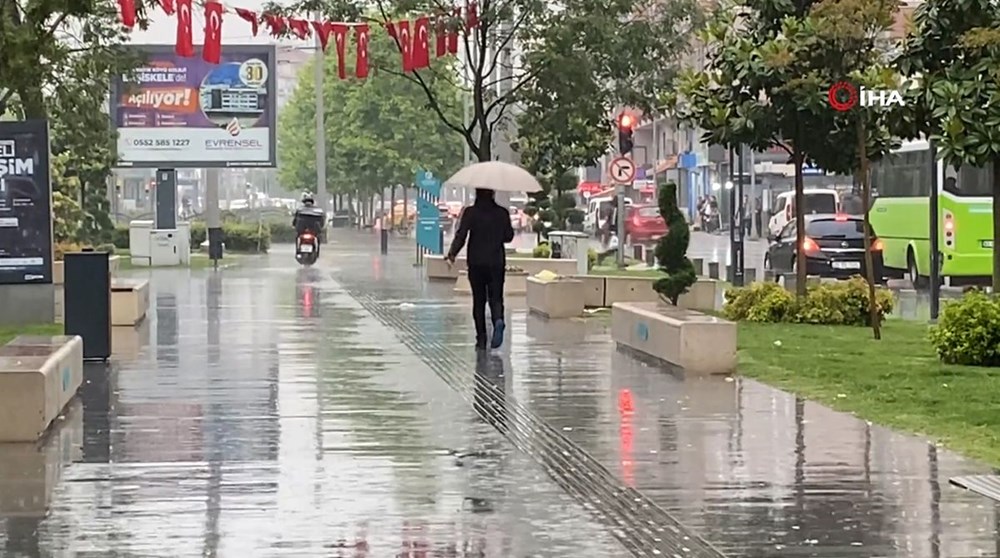 Yağmur geri döndü: Birçok kentte sağanak ve dolu etkili oldu - 11