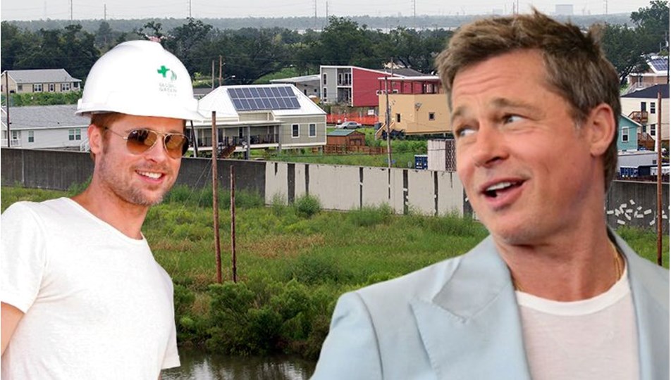Brad Pitt, kasırga mağdurları için yaptırdığı evler yüzünden davalık oldu