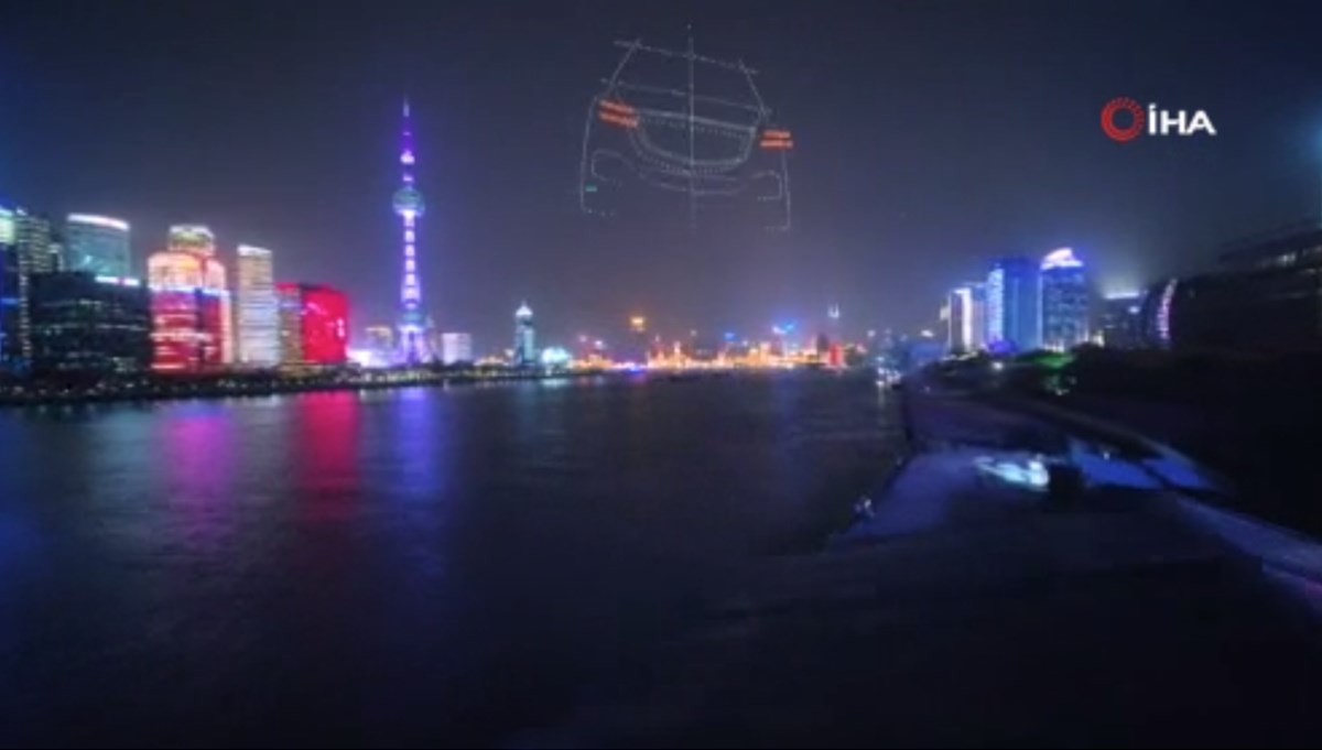 Çin’de yapılan drone şovu Guinness Rekorlar Kitabı'na girdi