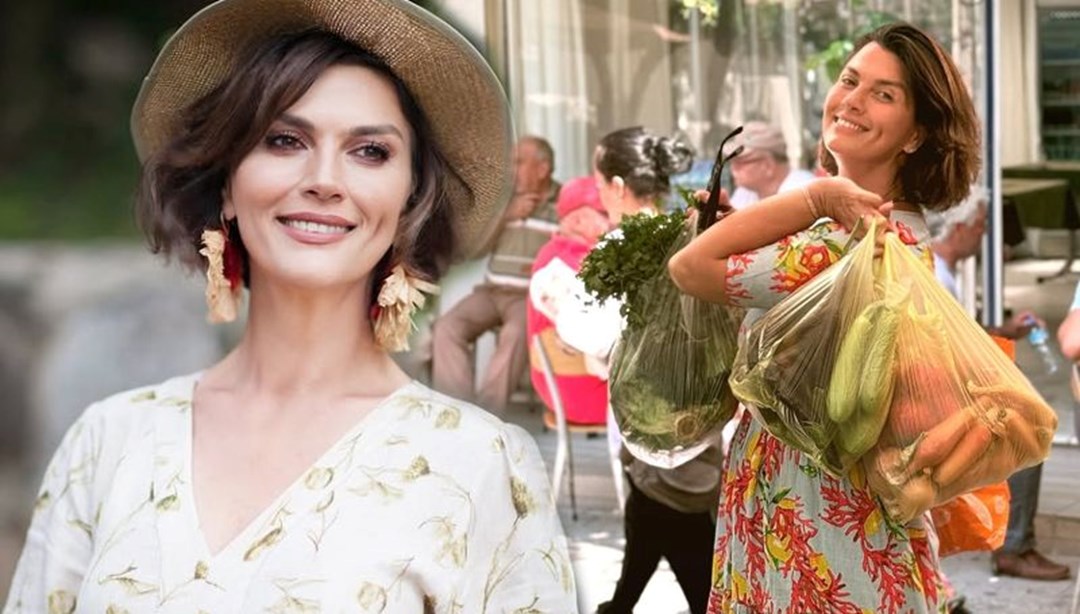 Açelya Akkoyun pazar alışverişinde: İşte gerçek zenginlik bu!