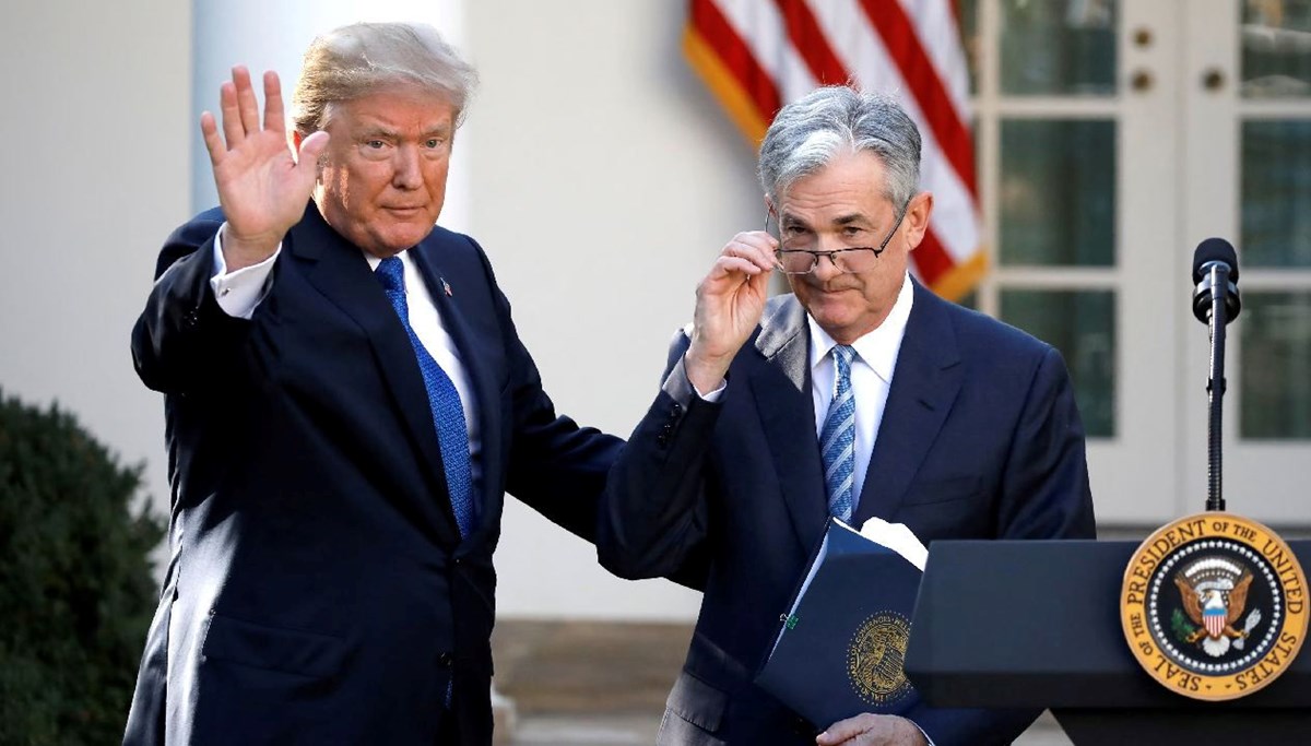 Fed Başkanı Powell Beyaz Saray'da Fed Başkanı Powell Beyaz Saray'da