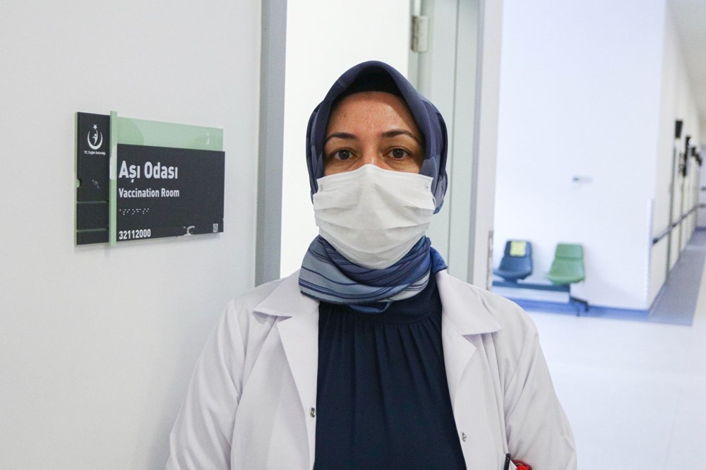 Ankara Şehir Hastanesi'nde 25 aşı uygulama odası oluşturuldu - 4