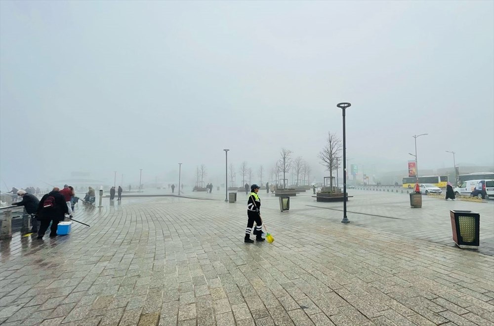 İstanbul'da güne sisle uyandı - 19