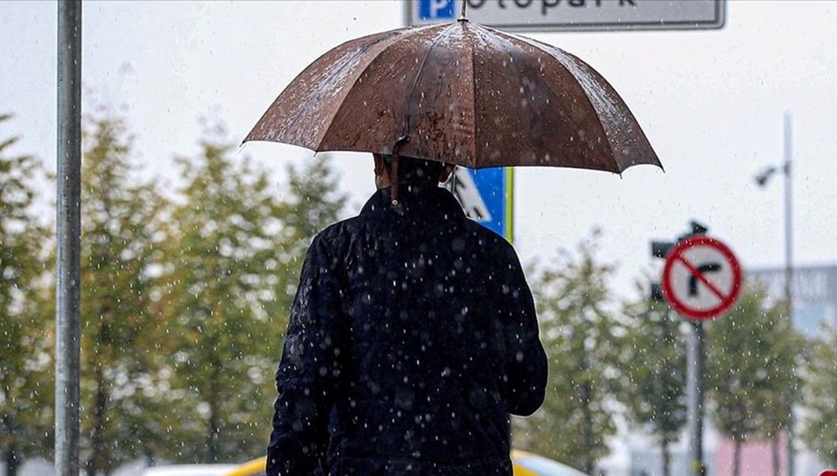 Meteoroloji'den 2 bölge için kuvvetli yağış uyarısı