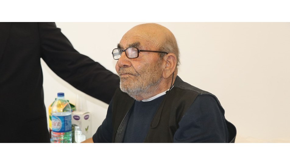 Bolu'da evi yanan Ali Dede taburcu oldu
