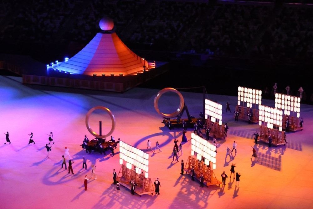 2020 Tokyo Olimpiyatları görkemli açılış töreniyle başladı - 62