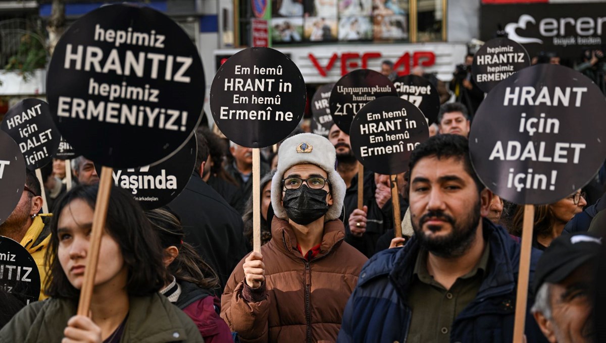 Gazeteci Hrant Dink'i anma töreni