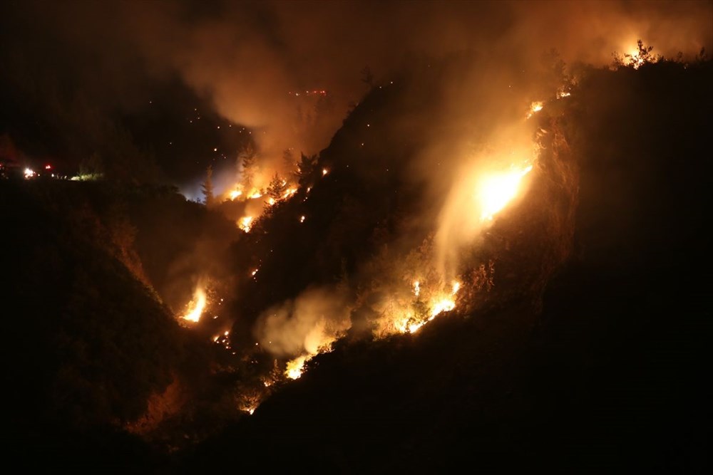 Antalya, Adana, Mersin, Muğla, Osmaniye ve Kayseri'de orman yangınları - 9