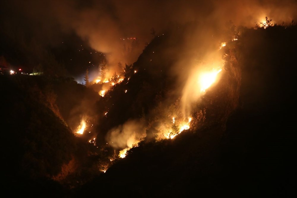 Antalya, Adana, Mersin, Muğla, Osmaniye ve Kayseri'de orman yangınları - 9