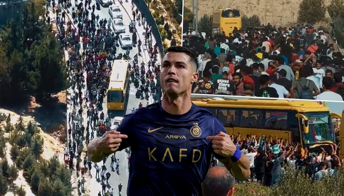 Ronaldo sevgisi izdihama neden oldu, antranman iptal edildi