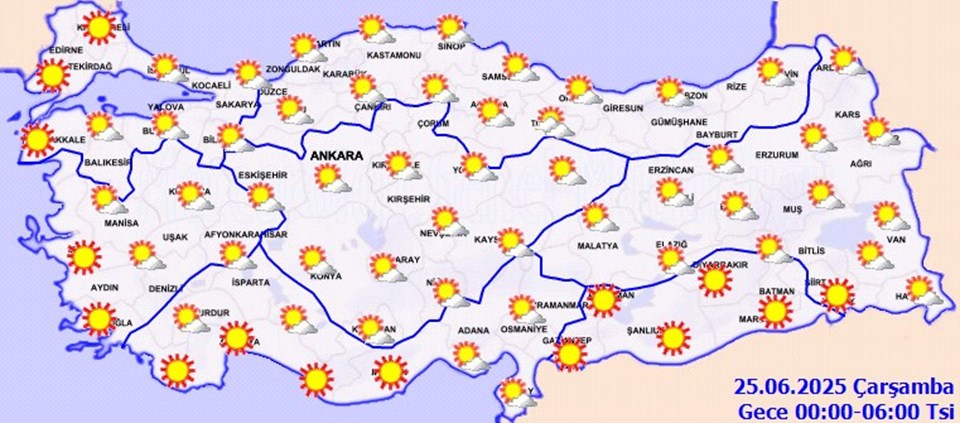 Meteoroloji'den uyarı: Hava sıcaklıkları artacak - 4
