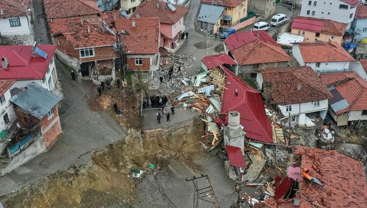 Tokat'ta heyelan bölgesine 1 milyon 188 bin lira acil yardım ödeneği