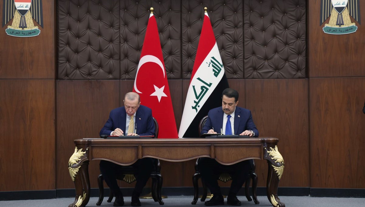 Türkiye ile Irak arasında 26 anlaşma imzalandı Türkiye ile Irak arasında 26 anlaşma imzalandı