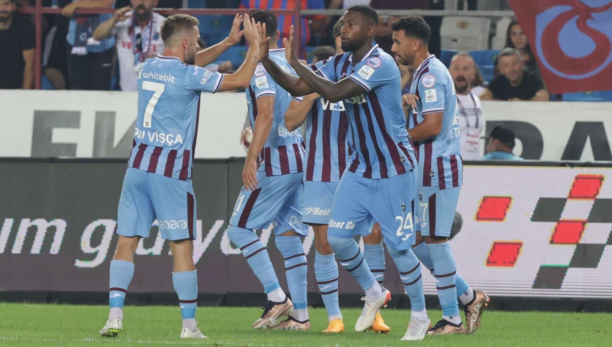 Trabzonspor - Bitexen Antalyaspor'u mağlup etti