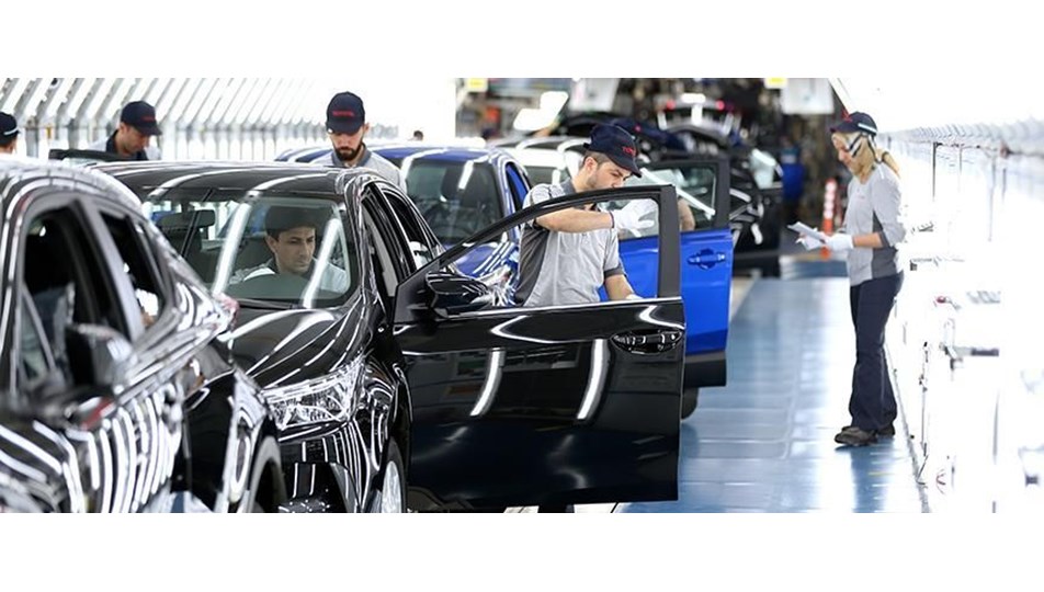 Türkiye, 2018 yılında 1,5 milyon araç üretti