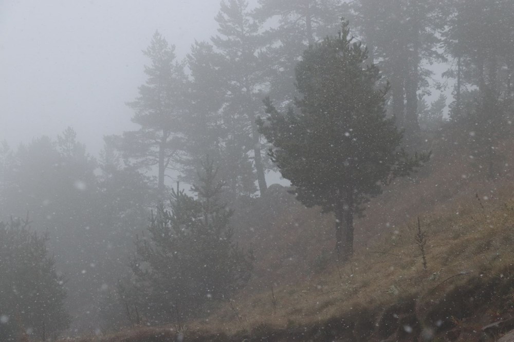 Yurttan manzaralar: Kar erken geldi - 13