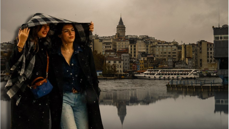 İstanbul’da sıcaklık düşecek, sağanağa dikkat!