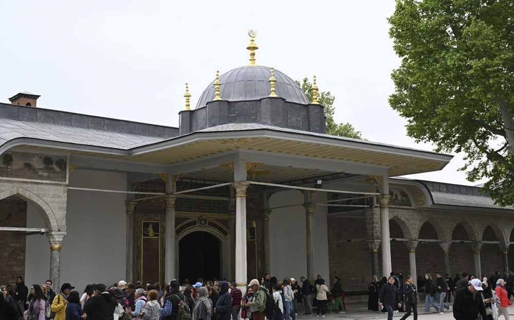 Fatih Sultan Mehmet'in ahsi eyalar Topkap Saray'nda sergileniyor