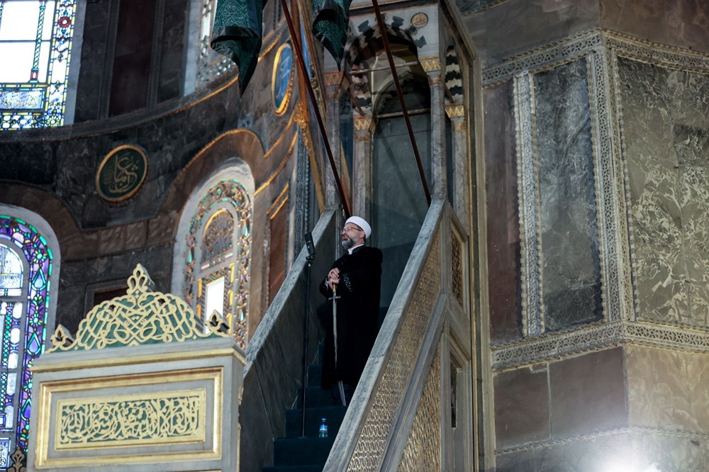 Ayasofya'da 87 yıl sonra ilk Ramazan Bayramı namazı kılındı - 22