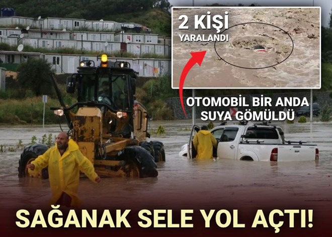Hatay ve Adana’da şiddetli yağış