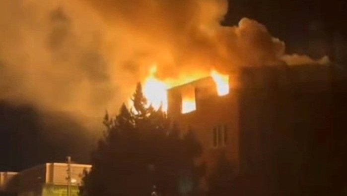 Adana'da korkutan yangın