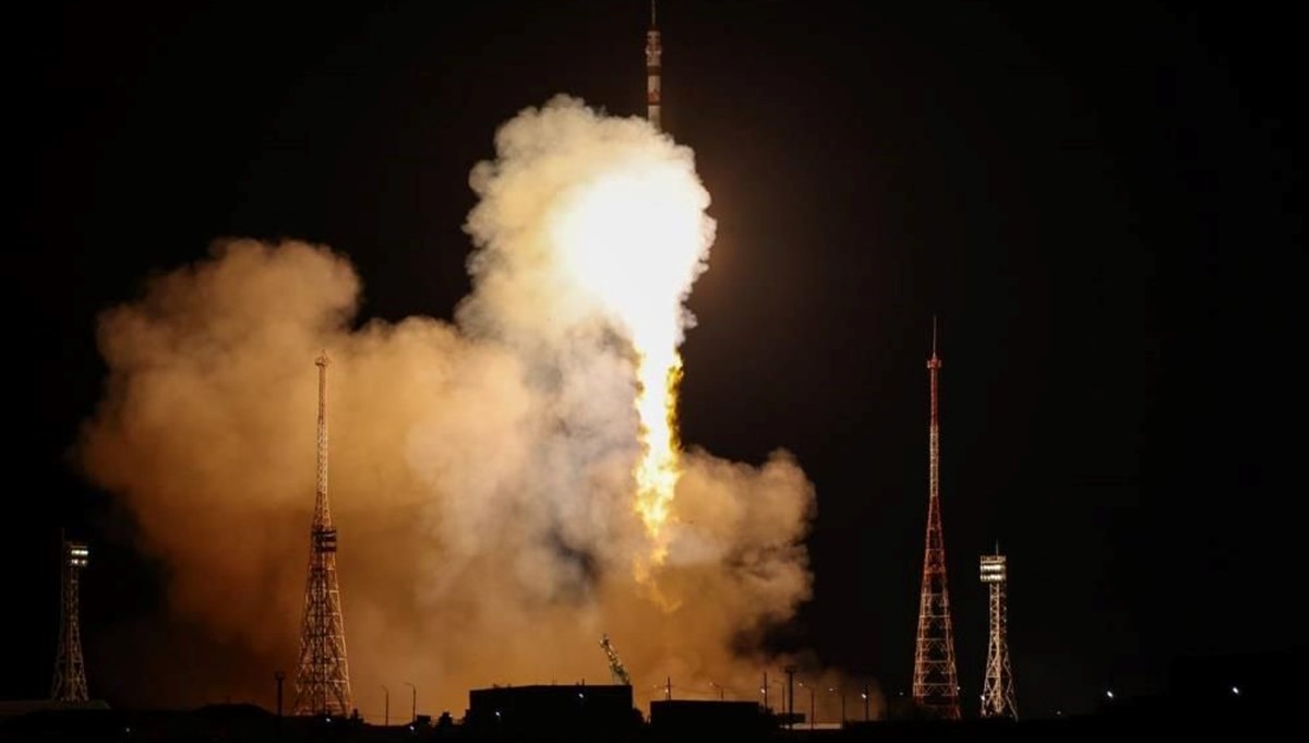 Rusya’nın Soyuz MS-24 uzay aracı Kazakistan’dan fırlatıldı Rusya’nın Soyuz MS-24 uzay aracı Kazakistan’dan fırlatıldı