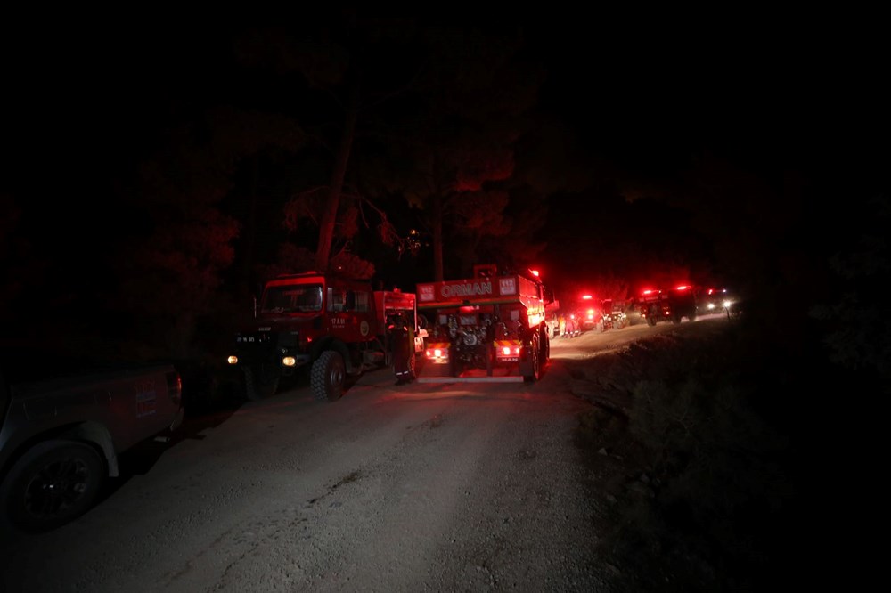 Antalya, İzmir ve Çanakkale'de orman yangınları - 11