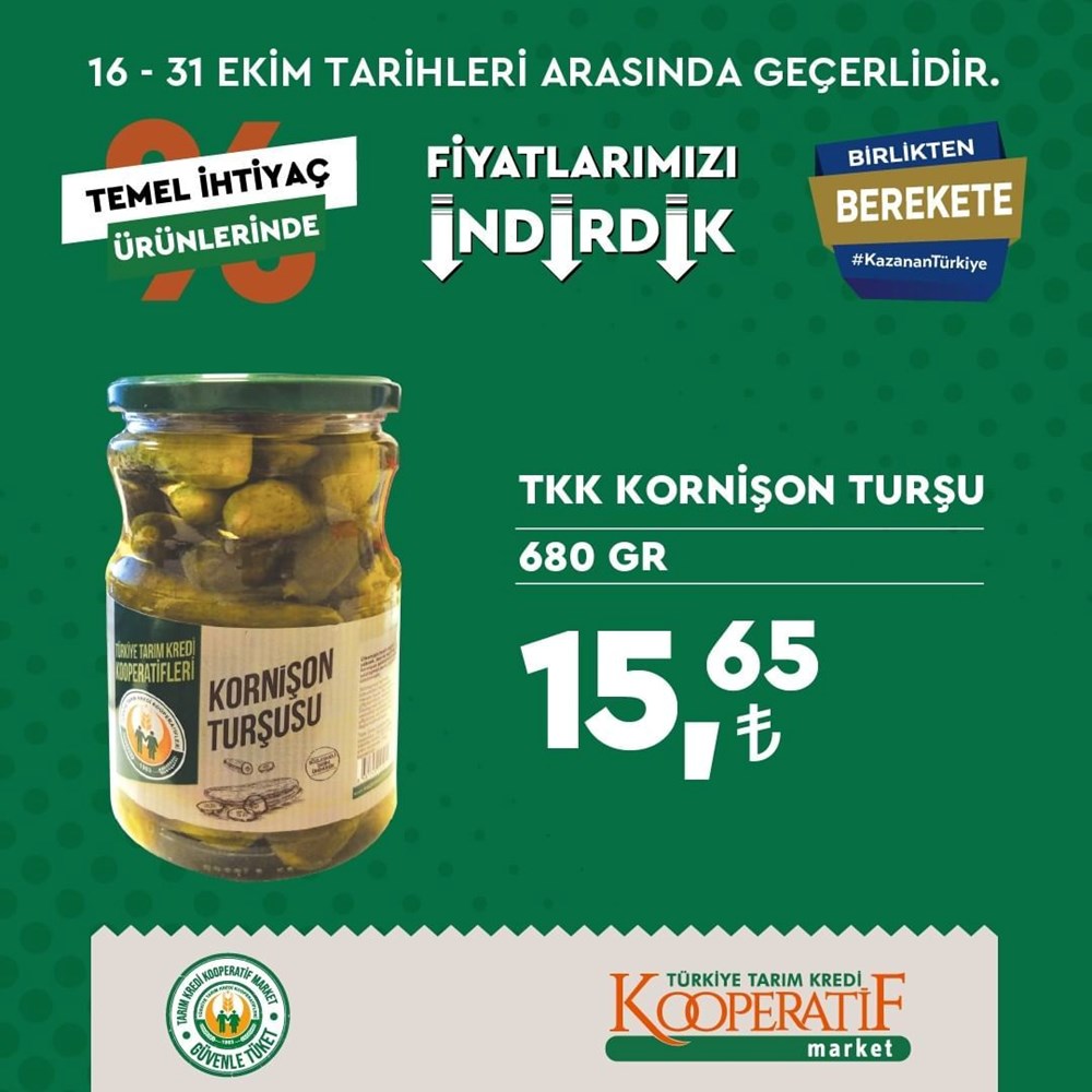 Tarım Kredi Kooperatif Market temel ihtiyaç ürünlerinde büyük indirimler (17-31 Ekim güncel indirimli ürünler kataloğu) - 35