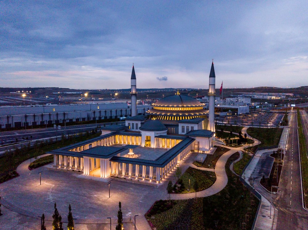 İstanbul Havalimanı'nda 3. bağımsız pist, Devlet Konukevi ve cami ...