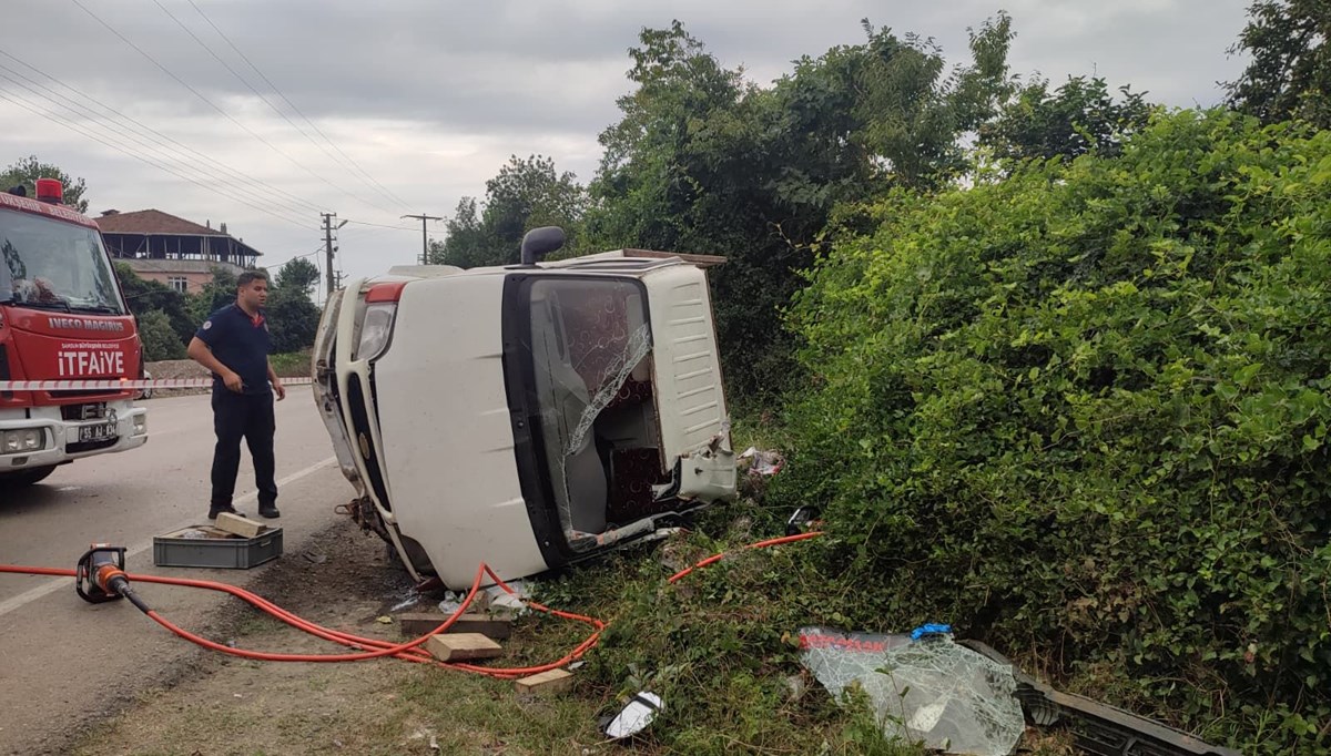 Samsun'da kaza: Bir ölü, iki yaralı