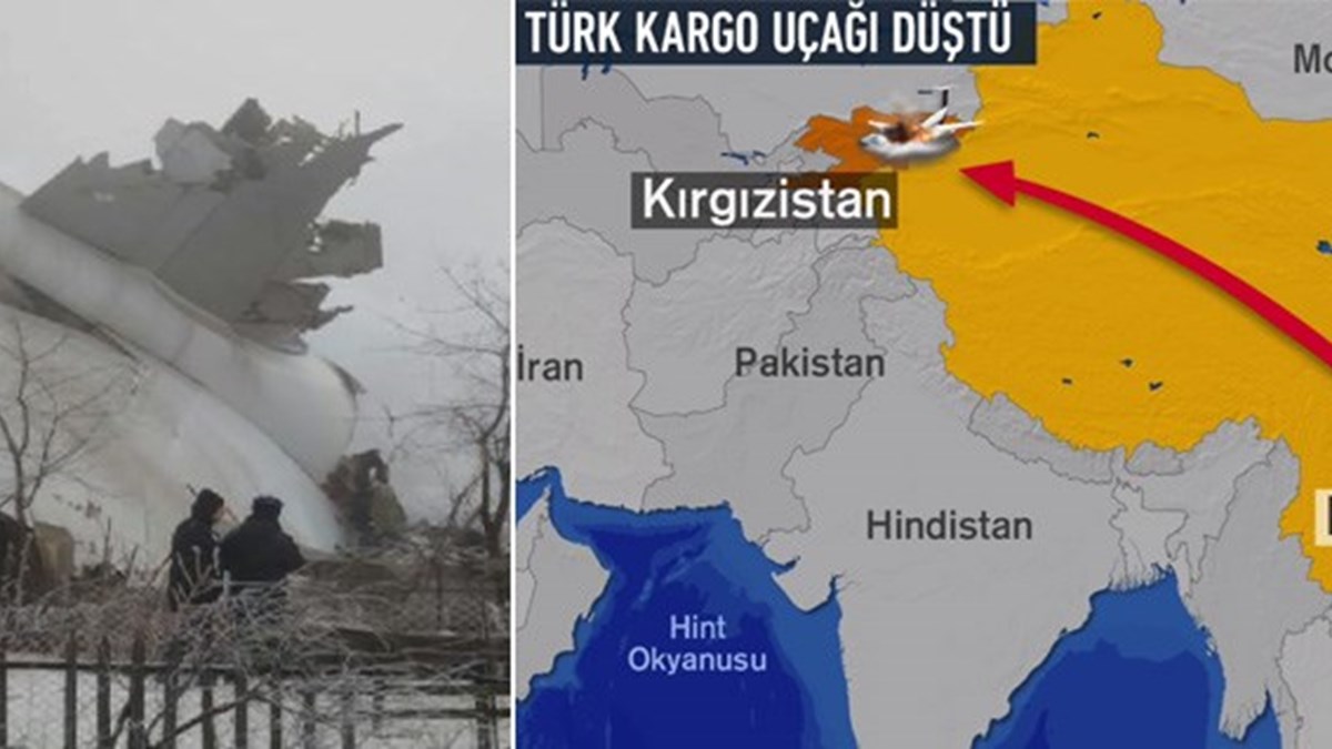 turk kargo ucagi kirgizistan da dustu 4 u murettebat 37 olu
