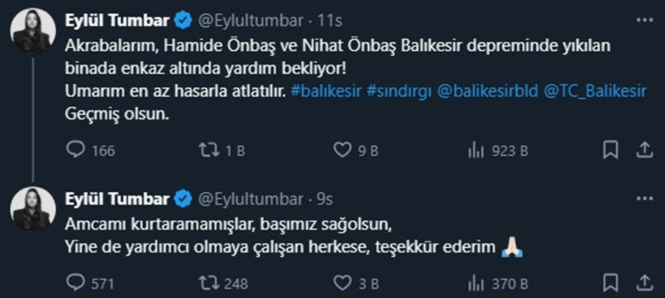 Eylül Tumbar kimdir? Oyuncu Eylül Tumbar kaç yaşında ve nereli? - 1