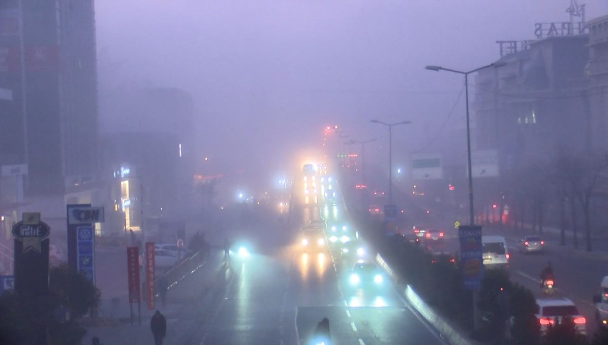 İstanbul'da yoğun sis