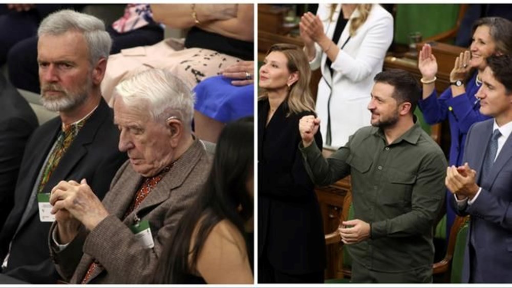 Zelenski ve Trudeau eski Nazi askerini ayakta alkışladı: Ülke tarihindeki en büyük diplomatik utanç - 11