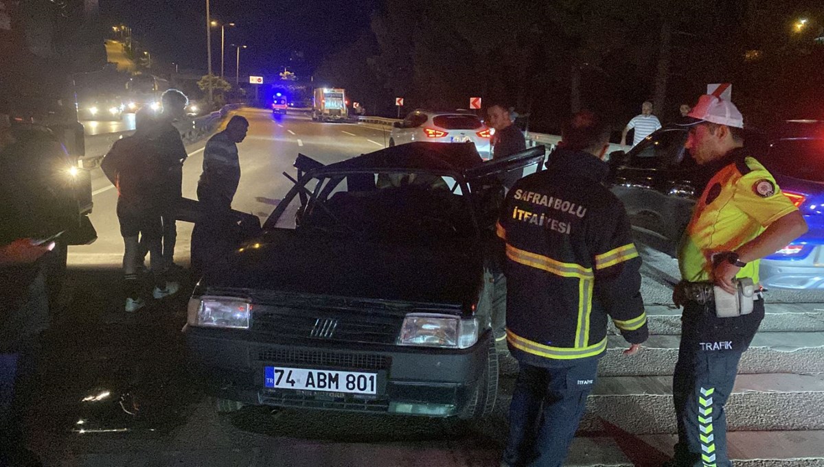 Karabük'te kaza: Bir ölü, bir yaralı