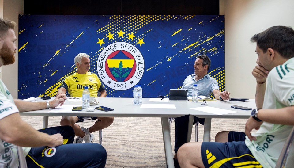 Ali Koç ve Mourinho'nun transfer zirvesinden ilk fotoğraf - 1
