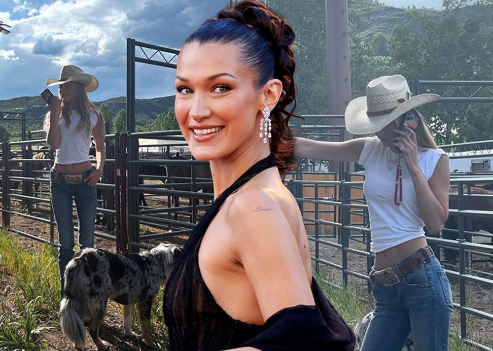 Bella Hadid çiftlik hayatını paylaştı - 1