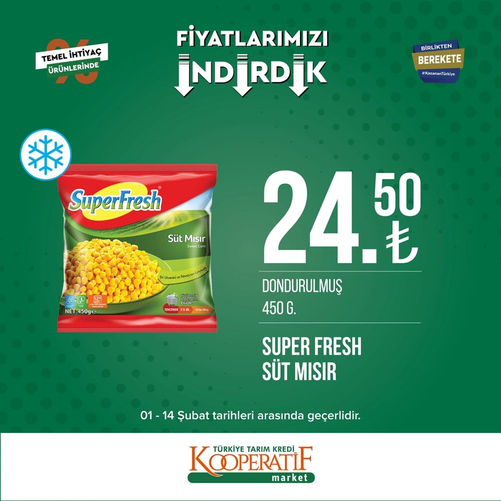 Tarım Kredi Kooperatif Market yeni indirimli ürünler listesi belli oldu (1-14 Şubat güncel indirimli ürünler kataloğu) - 29