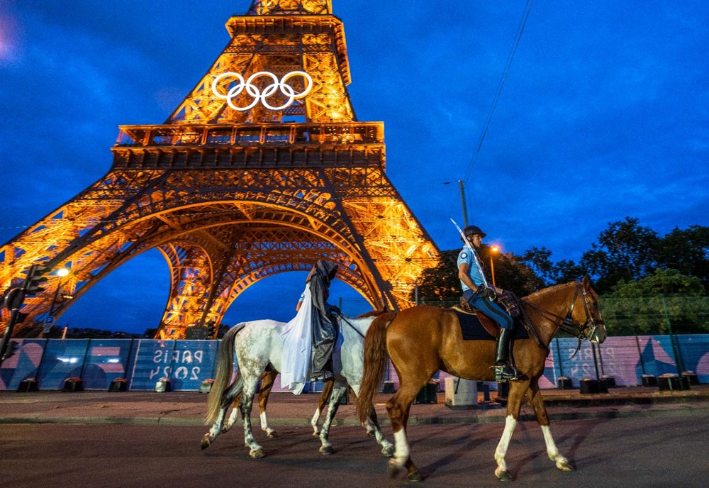 Paris 2024 Olimpiyatları'nın açılış seremonisinin provası yapıldı - 2