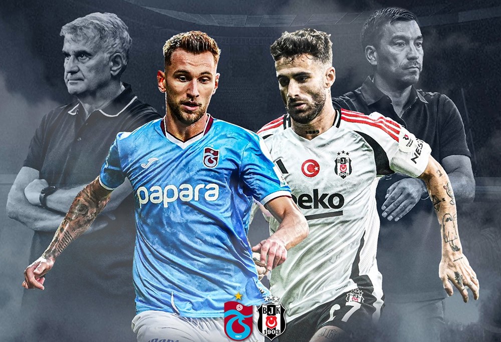 Trabzonspor Beşiktaş rekabetinde 140. randevu (İlk 11