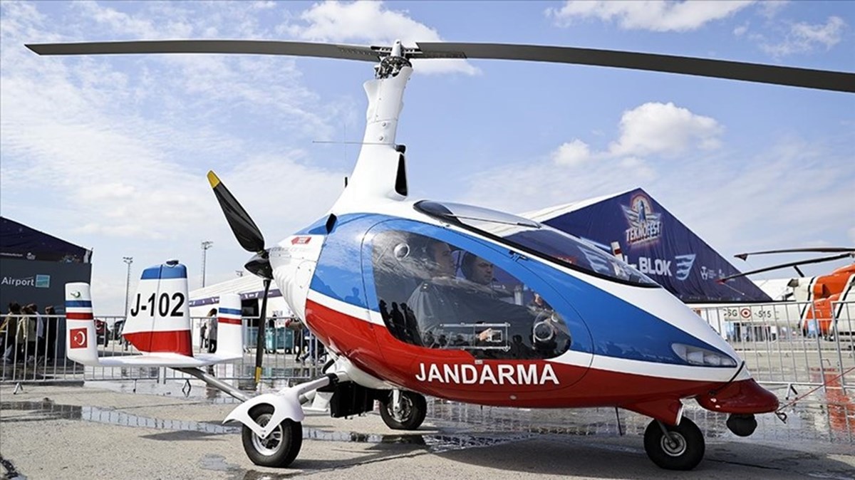 Jandarma Havacılık Başkanlığı envanterine giren Cayrokopter Jandarma Havacılık Başkanlığı envanterine giren Cayrokopter