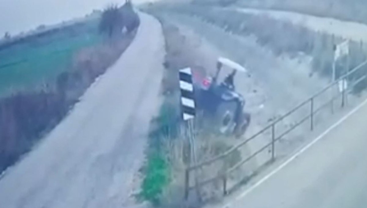 Sulama kanalına devrilen traktörün sürücüsü öldü Sulama kanalına devrilen traktörün sürücüsü öldü