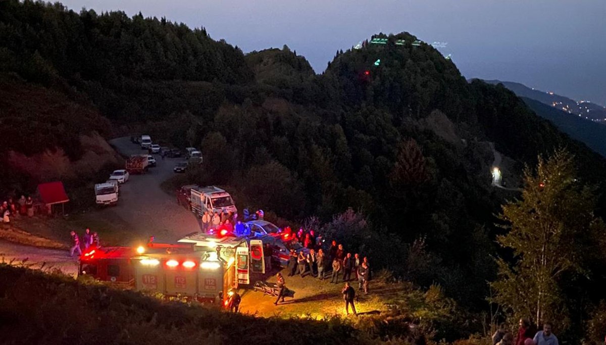 Yaylada ot biçme felaketi