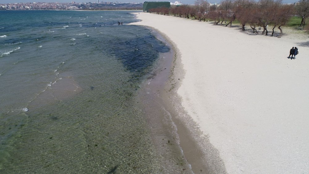 İstanbul'da deniz çekilmesi - 12