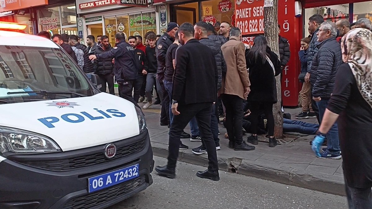 Ankara'da silahlı kavga: Yoldan geçenler de kurşunların hedefi oldu